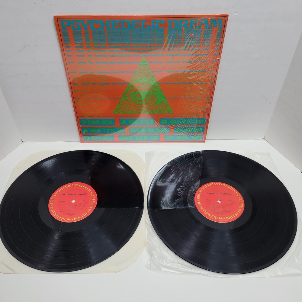 Psychedelic Dream A Collection of 60s Euphoria 2LP Vinyl Columbia C2 38025 1982